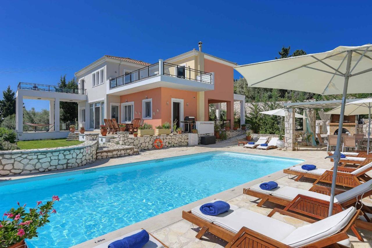 Villa Drepanou Bay Lygia  Luaran gambar